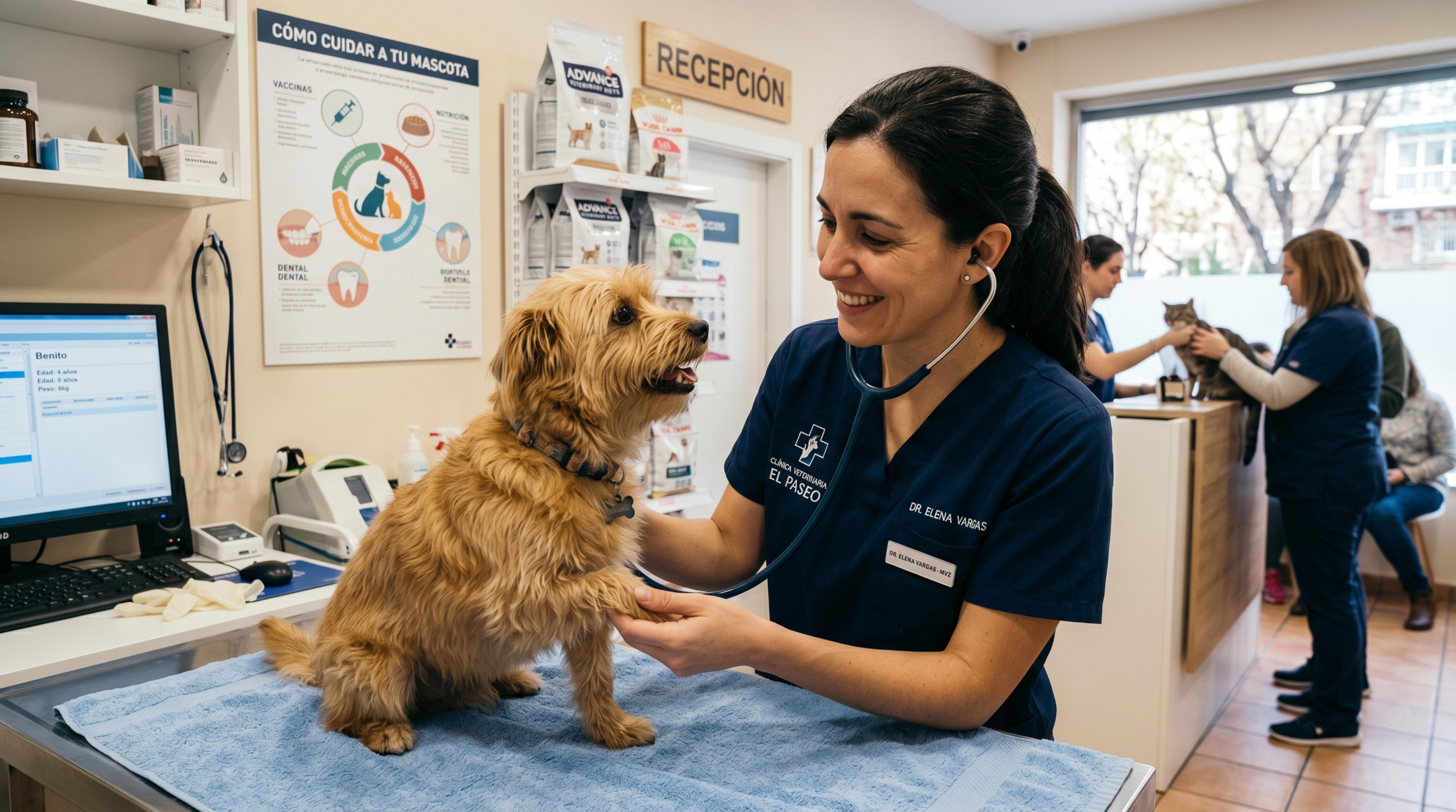 Cuidado veterinario profesional